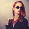 A style redhead women